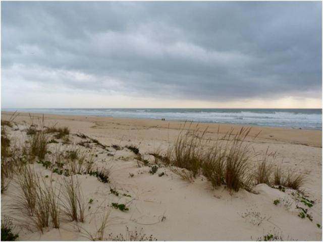 Praia de Barril on a winter's day