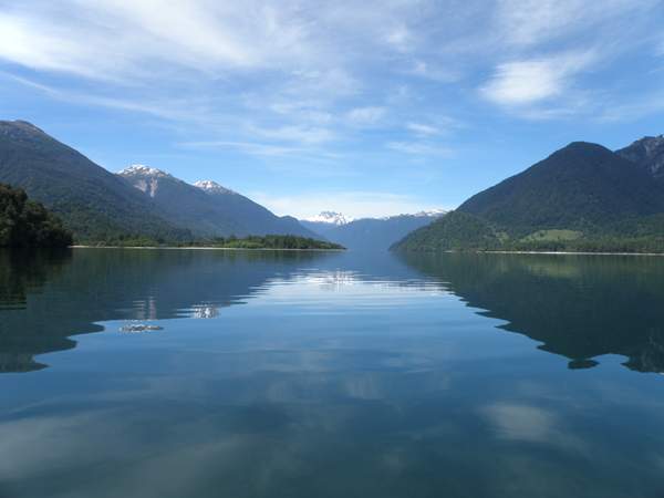 Heading out to Lake Rosselot