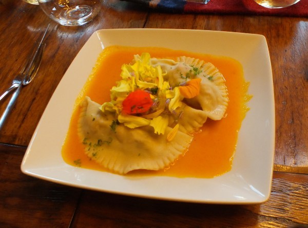 One of Brian Wasilewski's beautiful plates of food