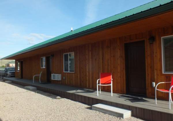The new accommodation units at Sunrise Fly Shop