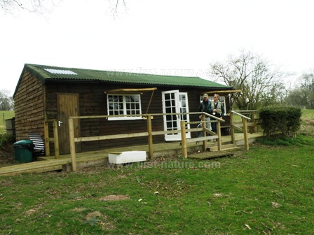 The fishing hut at Chalybeate Springs