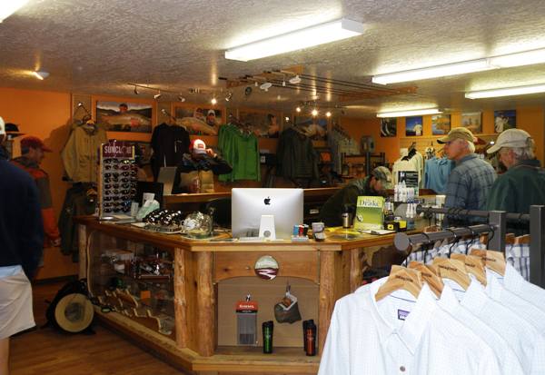 Inside the Sunrise Fly Shop