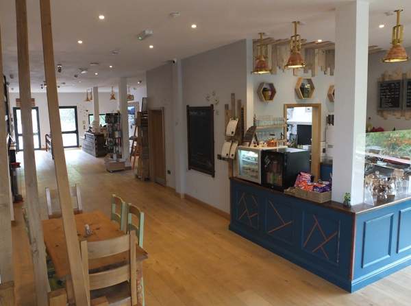 Visiitor centre and cafe