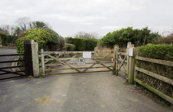Entrance to Whiteford