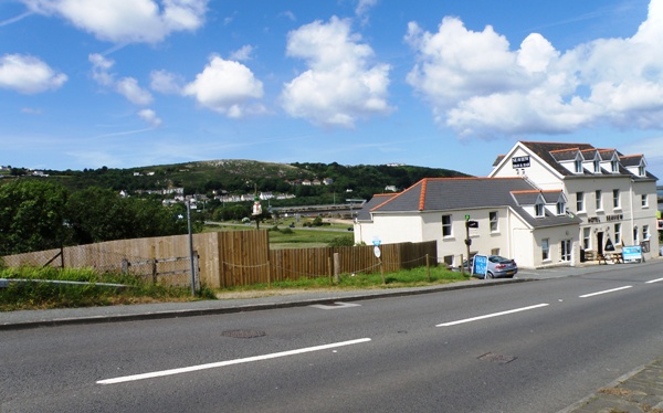 Main entrance to Goodwick Moor